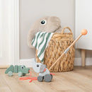 Pull along wiggle toy - Croco - Green