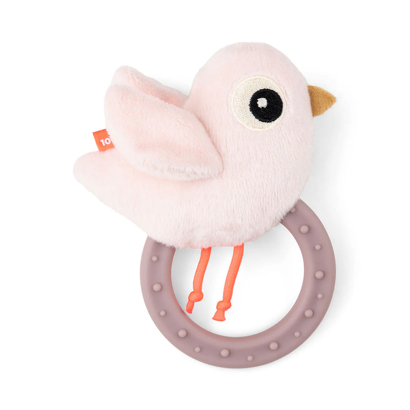 Sensory rattle w/teether