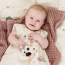 Sensory rattle w/teether