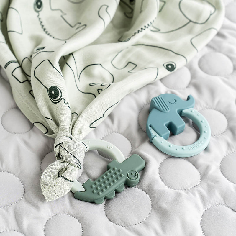 Teether 2-pack - Deer friends