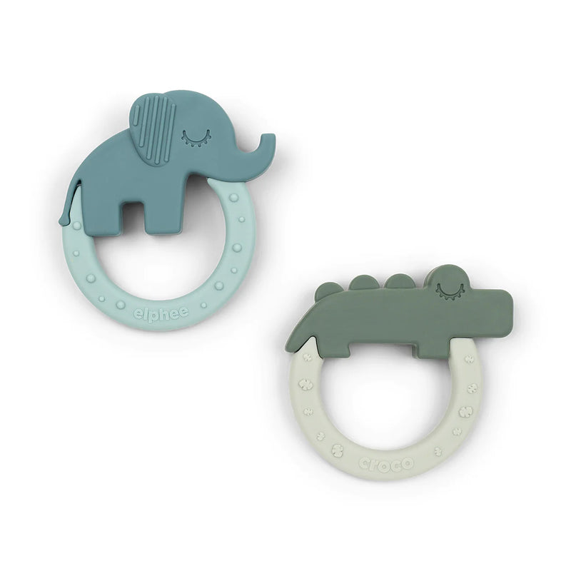 Teether 2-pack - Deer friends