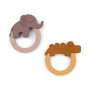 Teether 2-pack - Deer friends
