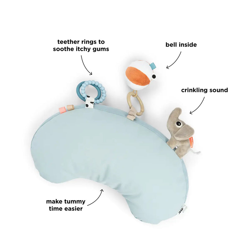 Tummy time activity pillow