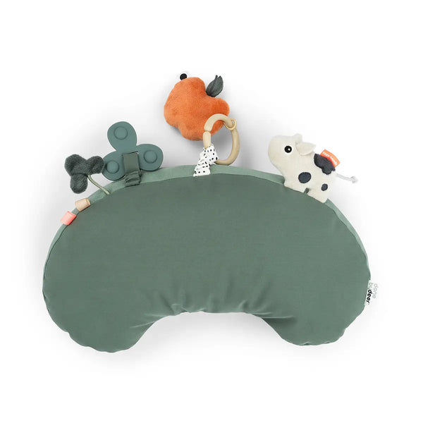 Tummy time activity pillow